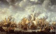REMBRANDT Harmenszoon van Rijn The Battle of Ter Heide,10 August 1653 china oil painting reproduction